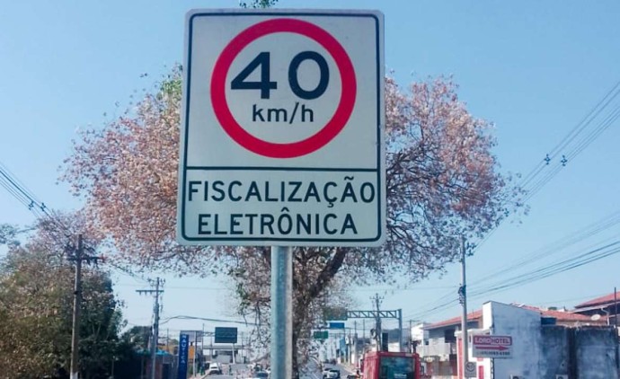 Novo limite de velocidade