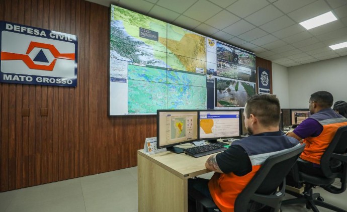 Teste do novo sistema de alerta da Defesa Civil de Mato Grosso será neste sábado (27)