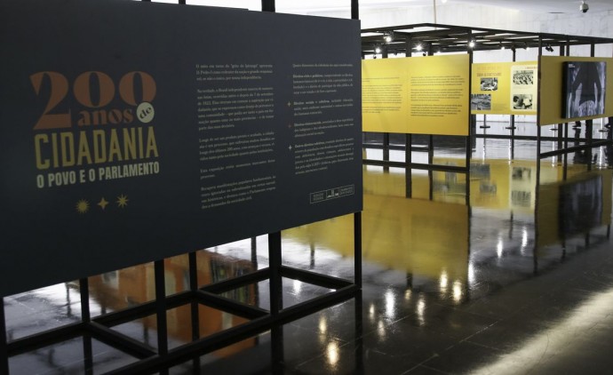 Exposição no Senado homenageia os 200 anos da Independência do Brasil