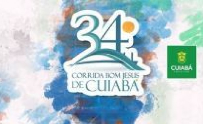 34ª Corrida Bom Jesus de Cuiabá é transferida para o dia 9 de abril de 2023