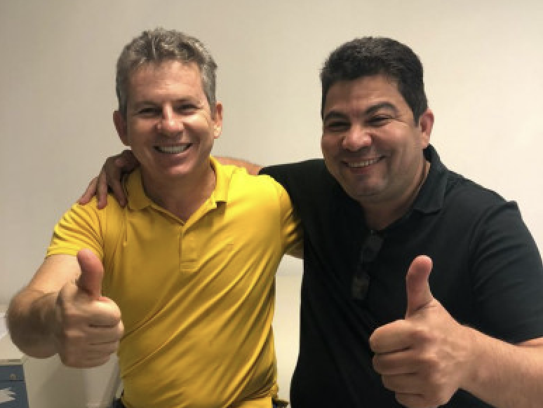 governador Mauro Mendes e senador Cidinho