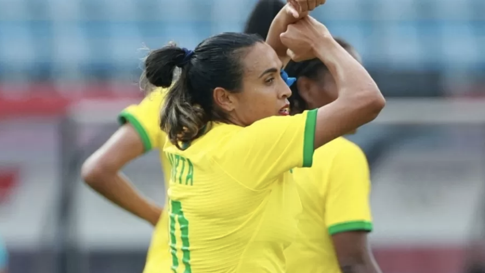 Em estreia na Olimpíada de Tóquio Marta faz história e comanda goleada do Brasil sobre a China futebol feminino