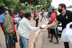 Ação da Prefeitura de Cuiabá vai distribuir cobertores e refeições para famílias carentes