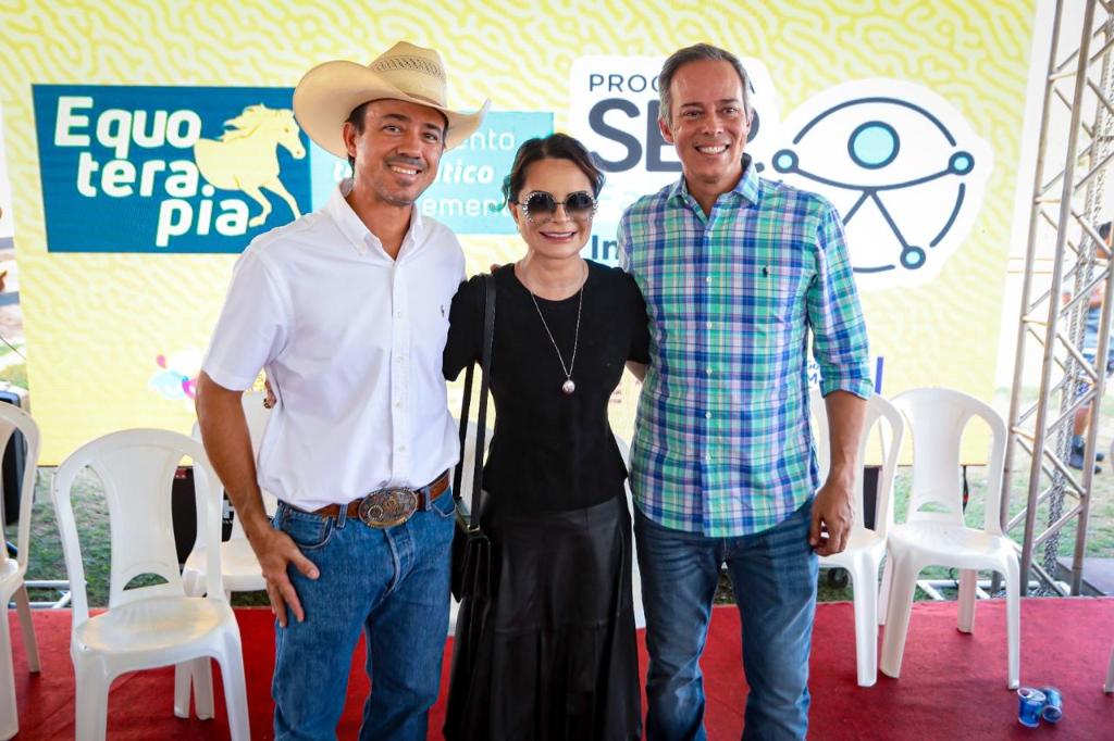 Primeira-dama de MT é madrinha do maior evento equestre do Centro-Oeste parceiro do SER Família Inclusivo