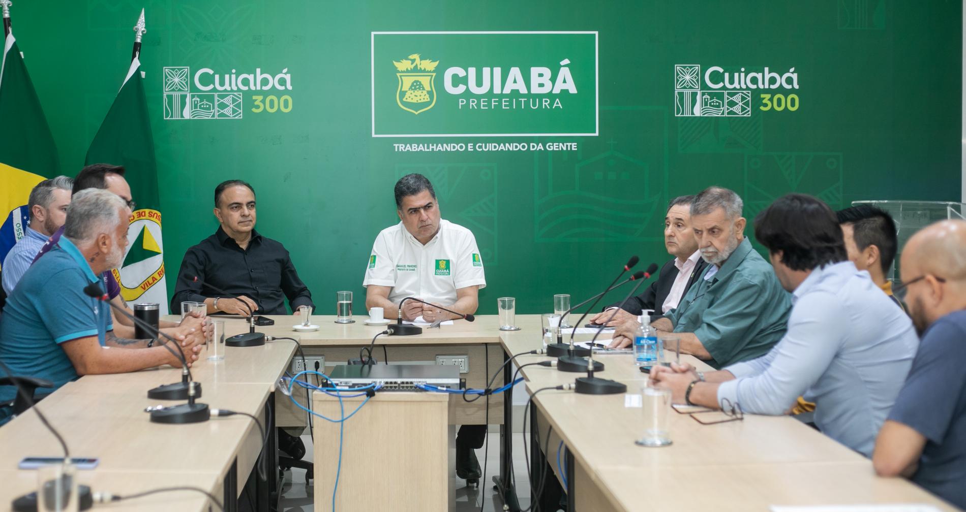 Prefeito recebe setor da tecnologia e discute incentivos para revitalizar e modernizar Centro Histórico de Cuiabá