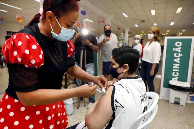 Cinco unidades básicas de saúde começam a vacinar crianças a partir de segunda-feira (24) prefeitura de cuiaba