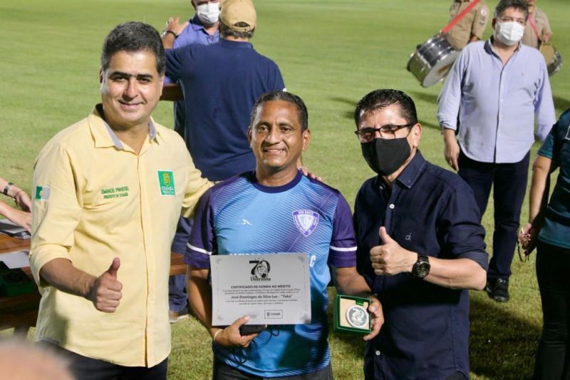 PREFEITO DE CUIABÁ Emanuel aponta como justa homenagem a personalidades no NOVO ESTADIO Dutrinha: “Ajudaram a construir a história do templo do futebol cuiabano”