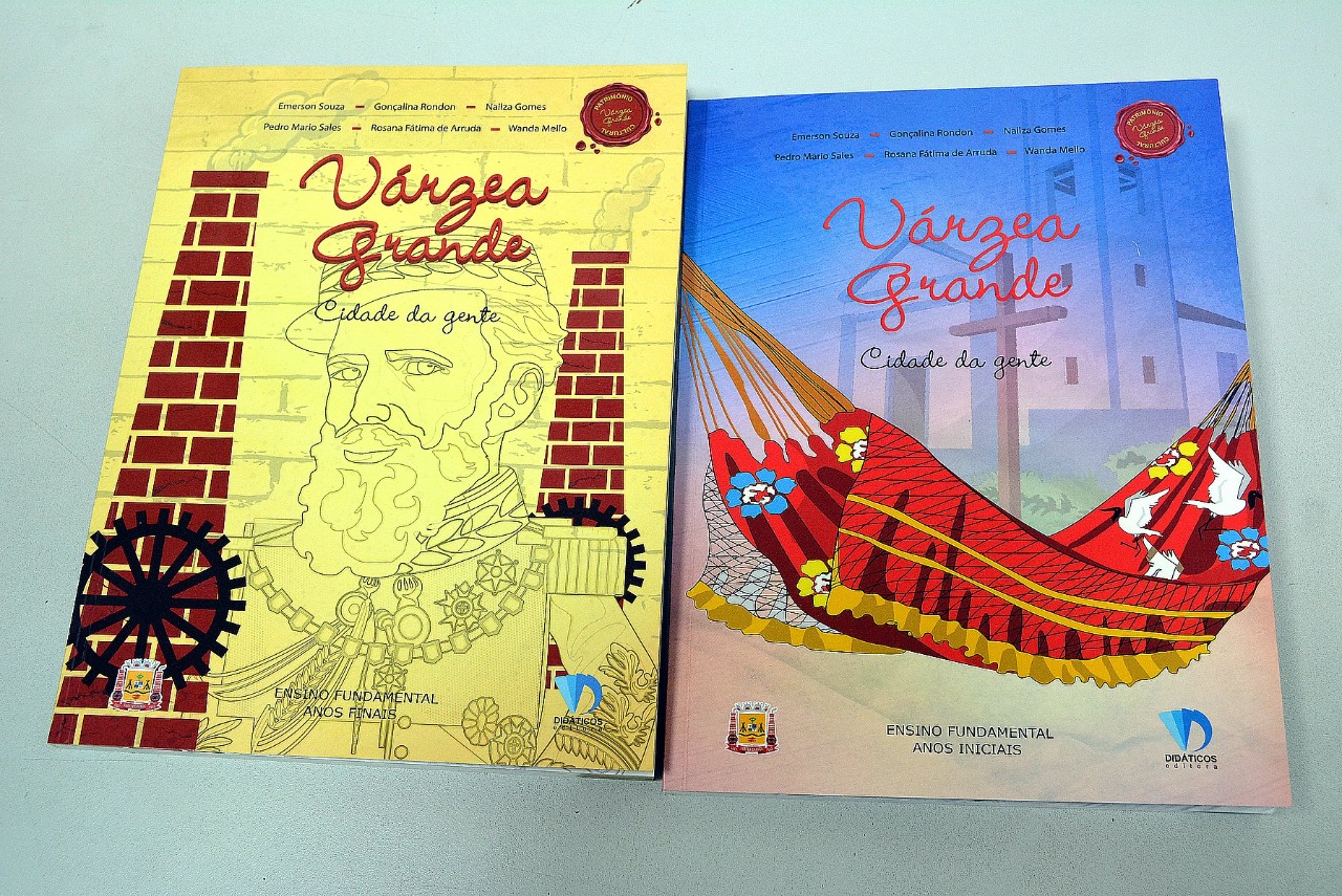 LIVROS DIDÁTICOS DE HISTÓRIA E GEOGRAFIA DE VÁRZEA GRANDE INAUGURAM UM NOVO MOMENTO NA EDUCAÇÃO MUNICIPAL