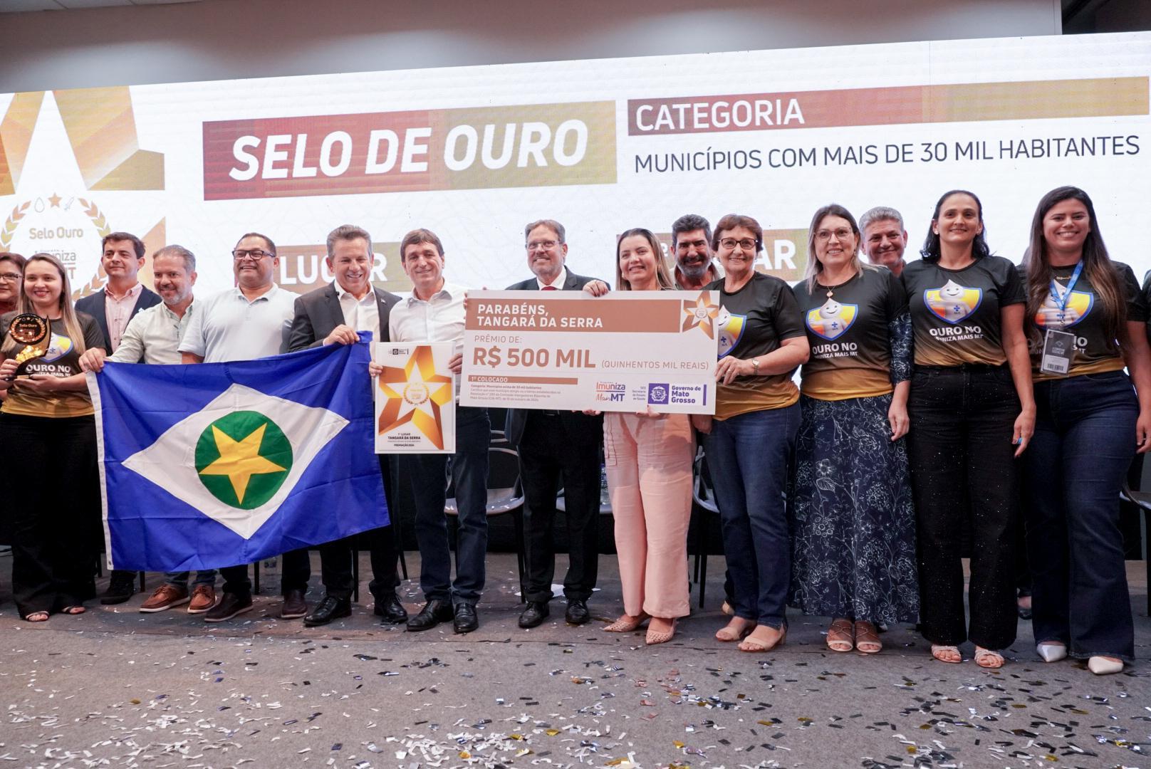 Deputado Dr João Celebra Prêmio Ouro de Tangará da Serra em Congresso de Saúde de MT