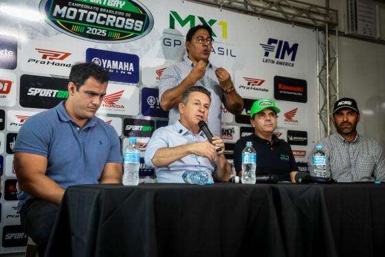 Governador participa dos primeiros treinos do Campeonato Brasileiro de Motocross