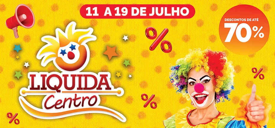 Liquida Centro começa no próximo final de semana em Cuiabá