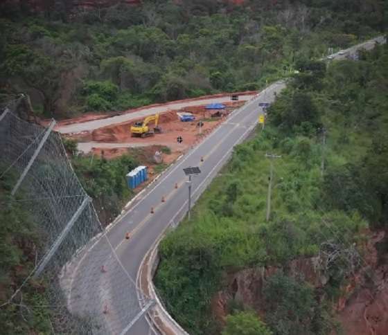 Trânsito no Portão do Inferno funcionará em pare e siga até sexta-feira, 11