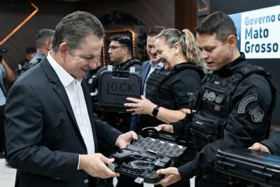 Mauro vai premiar policiais por trabalhos 'extraordinários' no combate ao crime
