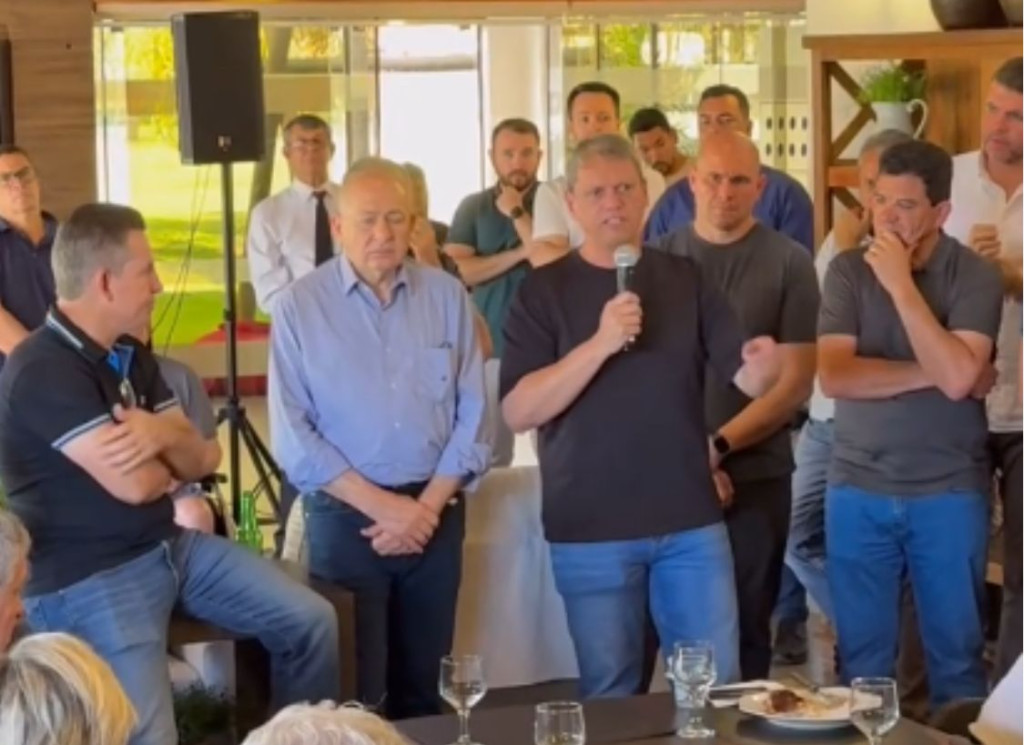 Governador de São Paulo destaca trabalho de Mauro MendesUma inspiração, sou fã