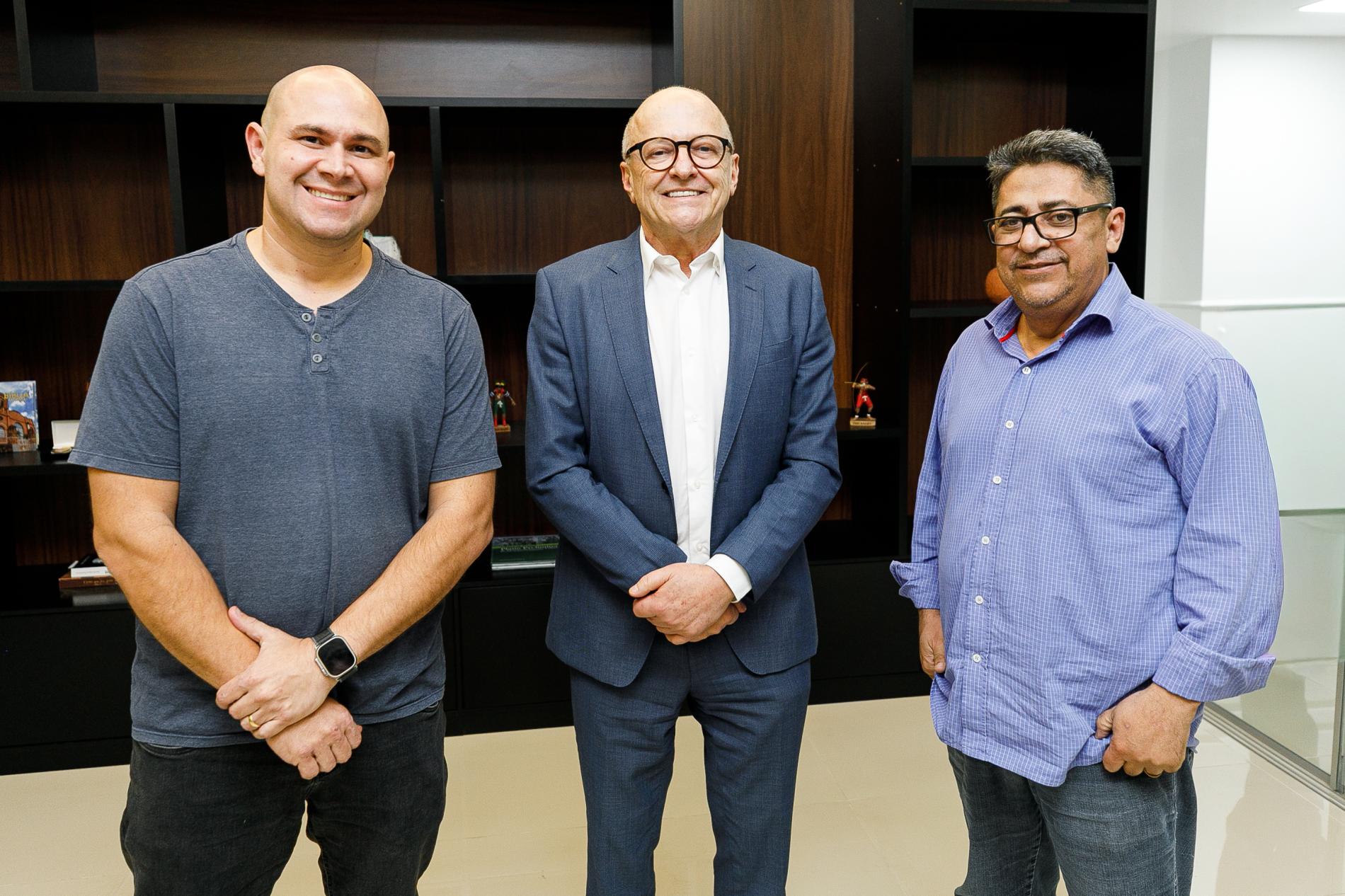 Prefeito e vice-governador anunciam parcerias na infraestrutura diversas áreas na capital