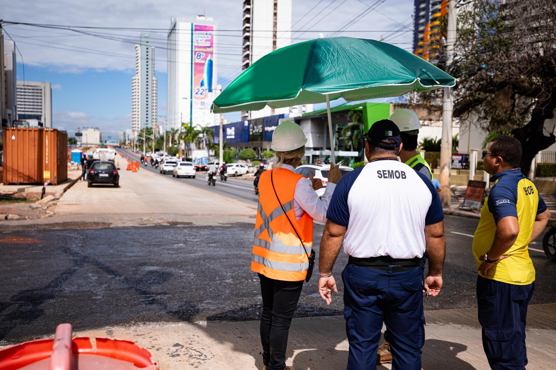 Avenida do CPA terá novos trajetos com desativação de retornos para obras