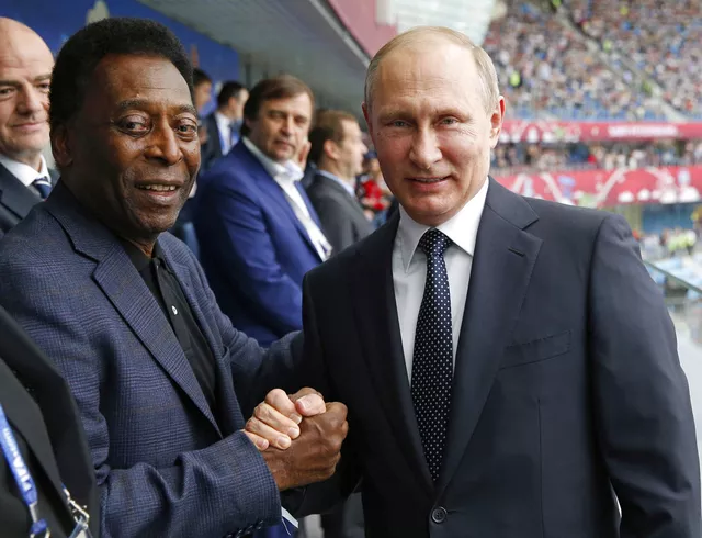 GERRA Pelé pede fim de invasão russa à Ucrânia em carta a Putin